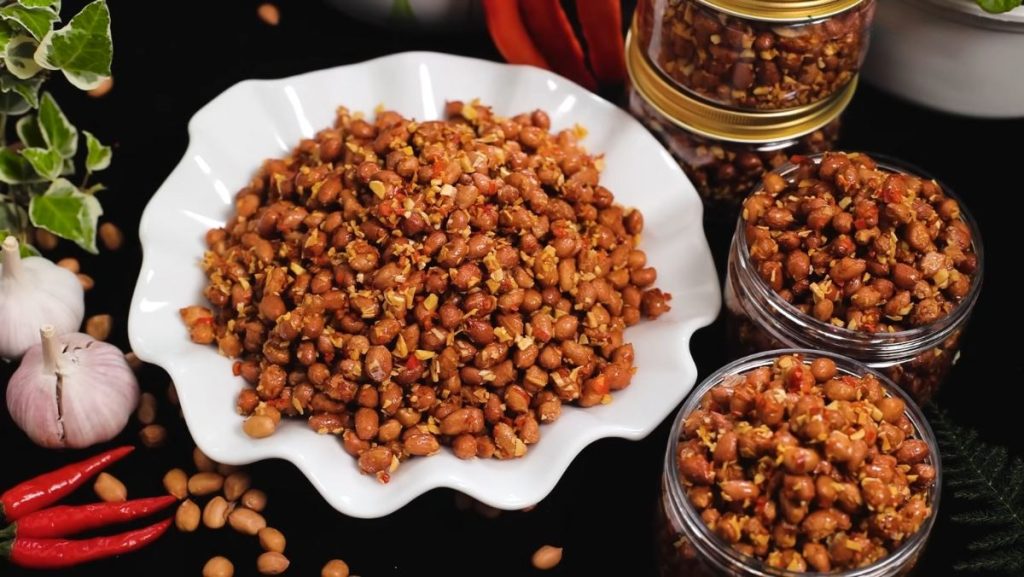 Gửi đậu phộng rang 