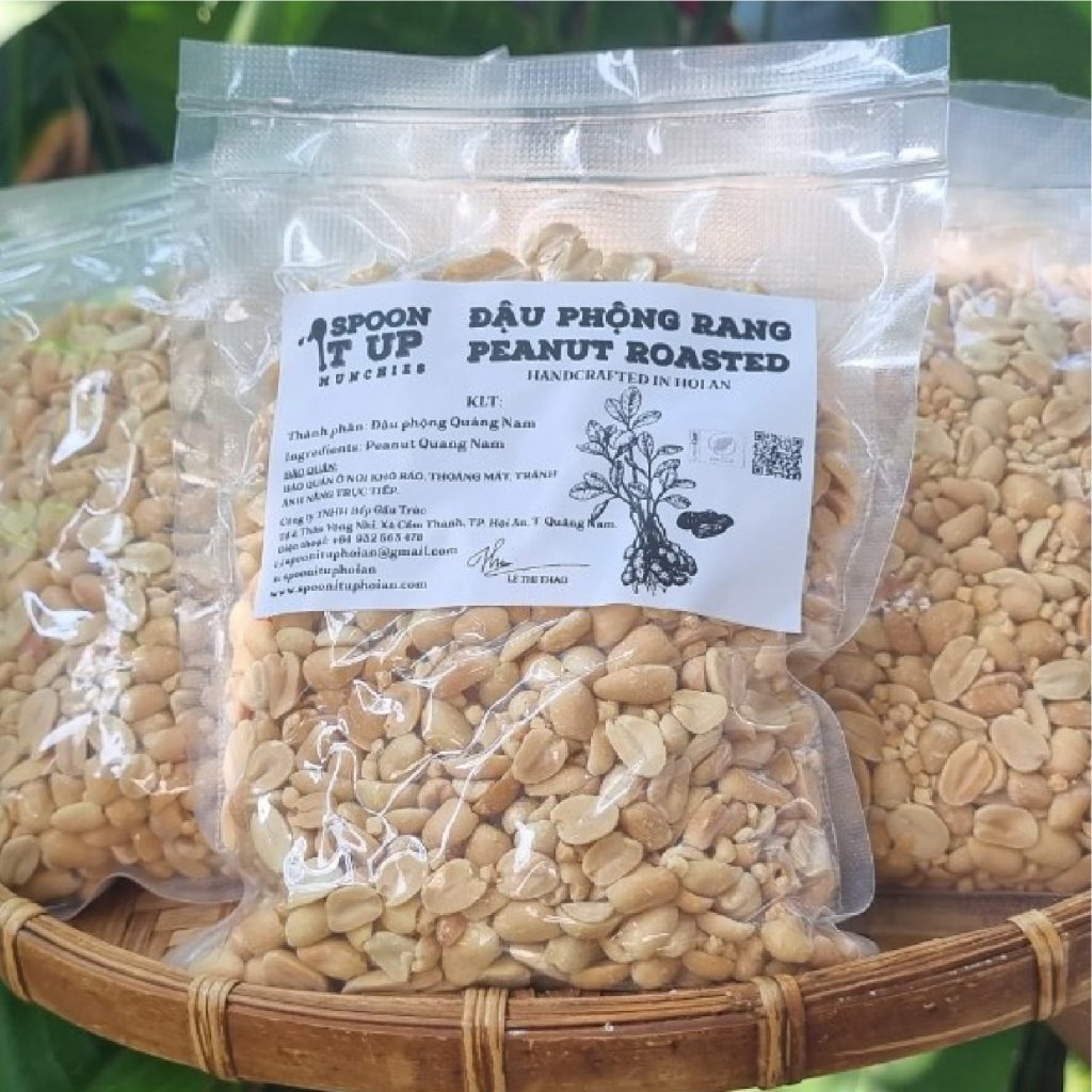 Gửi đậu phộng rang 