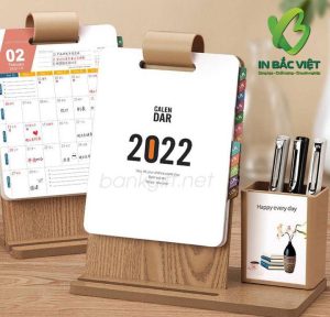 Gửi lịch để bàn 